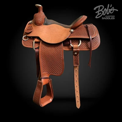 Roping Saddle 292 custom western roping saddle built for durability and performance.